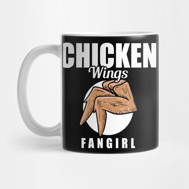 Chicken Wings Fangirl by LetsBeginDesigns